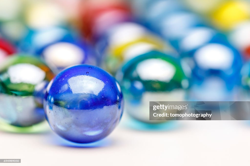 Glass marbles