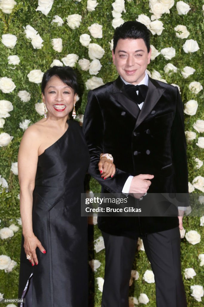Actress Baayork Lee and designer Malan Breton attend the 71st Annual