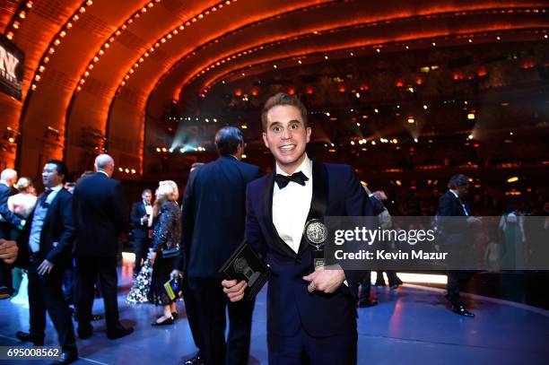 Ben Platt attends the 2017 Tony Awards at Radio City Music Hall on June 11, 2017 in New York City.