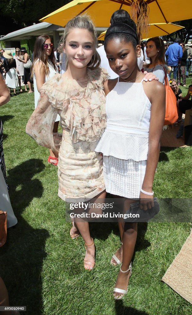 Emphathy Rocks Actresses Lizzy Greene and Riele Downs attend Children Mending Hearts ...