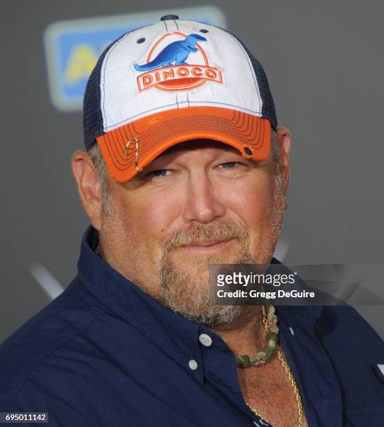 Larry The Cable Guy arrives at the premiere of Disney And Pixar's "Cars 3" at Anaheim Convention Center on June 10, 2017 in Anaheim, California.