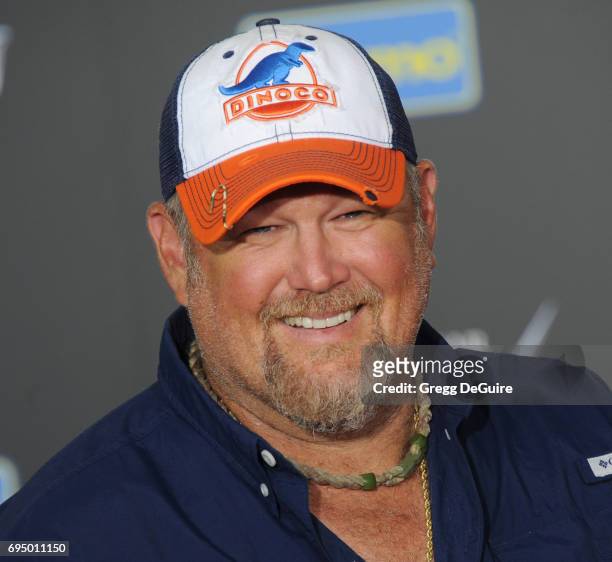 Larry The Cable Guy arrives at the premiere of Disney And Pixar's "Cars 3" at Anaheim Convention Center on June 10, 2017 in Anaheim, California.