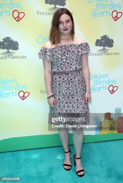 Jamison Bess Belushi attends Children Mending Hearts' 9th Annual Empathy Rocks at a private residence on June 11, 2017 in Bel Air, California.
