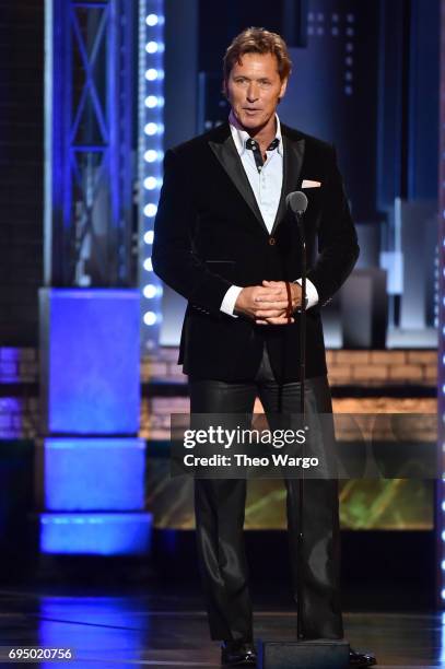 Ron Duguay attends the 71st Annual Tony Awards at Radio City Music Hall on June 11, 2017 in New York City.