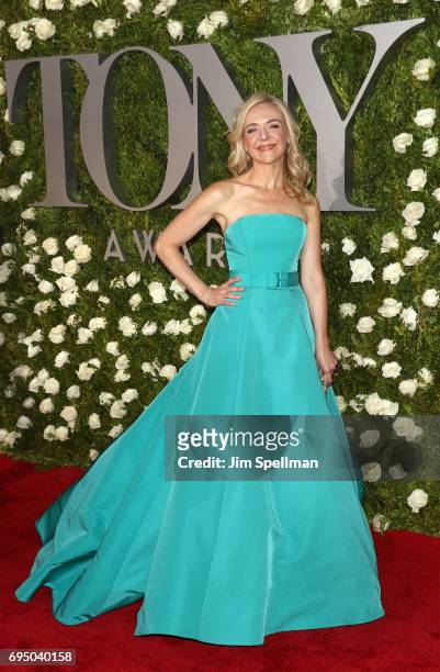 Actress Rachel Bay Jones attends the 71st Annual Tony Awards at Radio City Music Hall on June 11, 2017 in New York City.