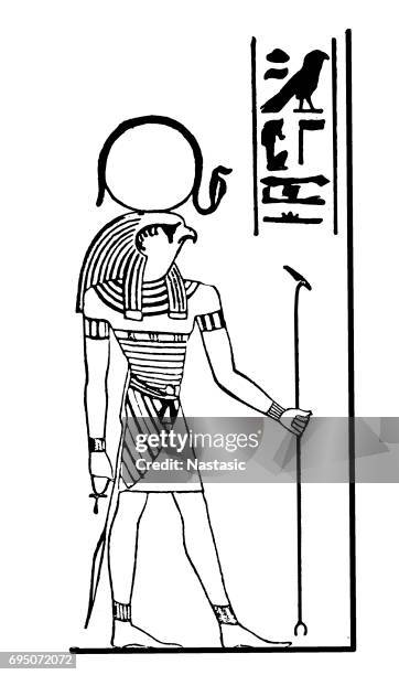 illustrations, cliparts, dessins animés et icônes de ra dieu egyptien - polythéisme