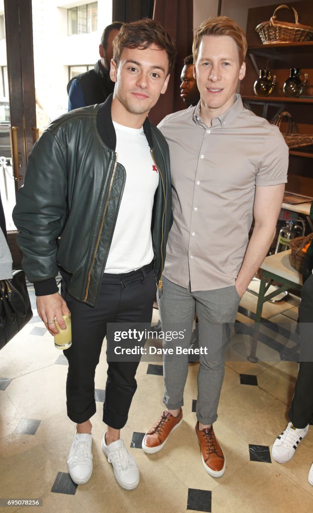 Christopher Bailey, Natalie Massenet And Dylan Jones Host Breakfast For London Fashion Week Men's