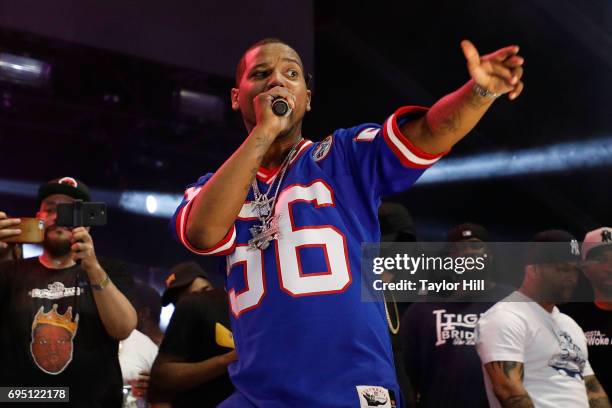 Juelz Santana performs during the 2017 Hot 97 Summer Jam at MetLife Stadium on June 11, 2017 in East Rutherford, New Jersey.