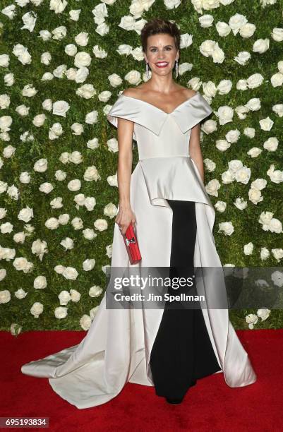Comedian Jenn Colella attends the 71st Annual Tony Awards at Radio City Music Hall on June 11, 2017 in New York City.