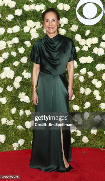 Actress Laurie Metcalf attends the 71st Annual Tony Awards at Radio City Music Hall on June 11, 2017 in New York City.