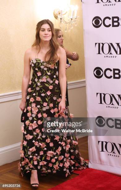 Laura Dreyfuss poses at the 71st Annual Tony Awards, in the press room at Radio City Music Hall on June 11, 2017 in New York City.