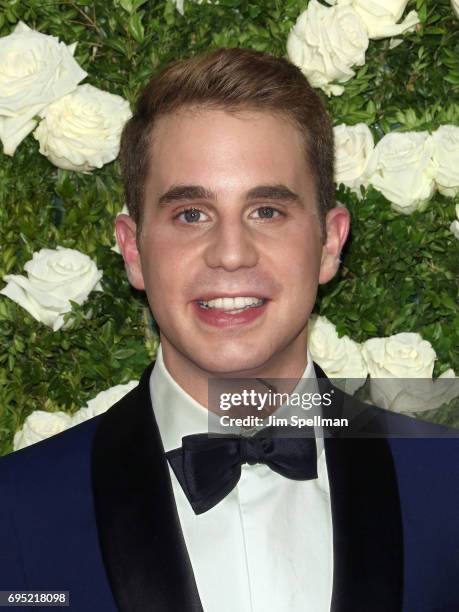 Actor Ben Platt attends the 71st Annual Tony Awards at Radio City Music Hall on June 11, 2017 in New York City.