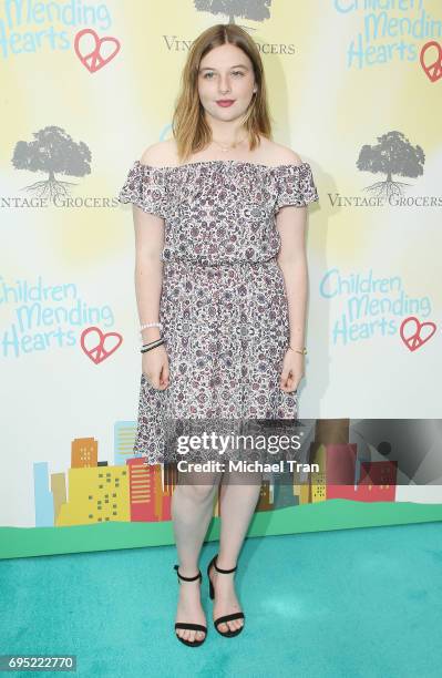 Jamison Bess Belushi attends the Children Mending Hearts 9th Annual Empathy Rocks Fundraiser held at Private Residence on June 11, 2017 in Beverly...