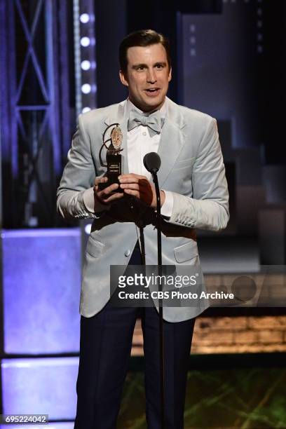 Gavin Creel, winner Best Performance by an Actor in a Featured Role in a Musical for Hello, Dolly! at THE 71st ANNUAL TONY AWARDS broadcast live from...