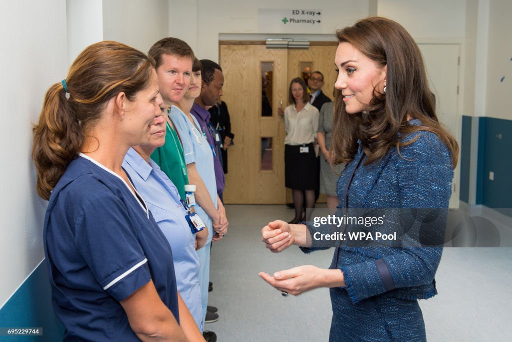 Duchess of Cambridge Visits Kings College Hospital