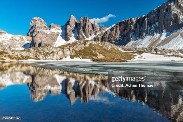 dolomite alps, south tyrol, italy, europe - physische geographie 個照片及圖片檔