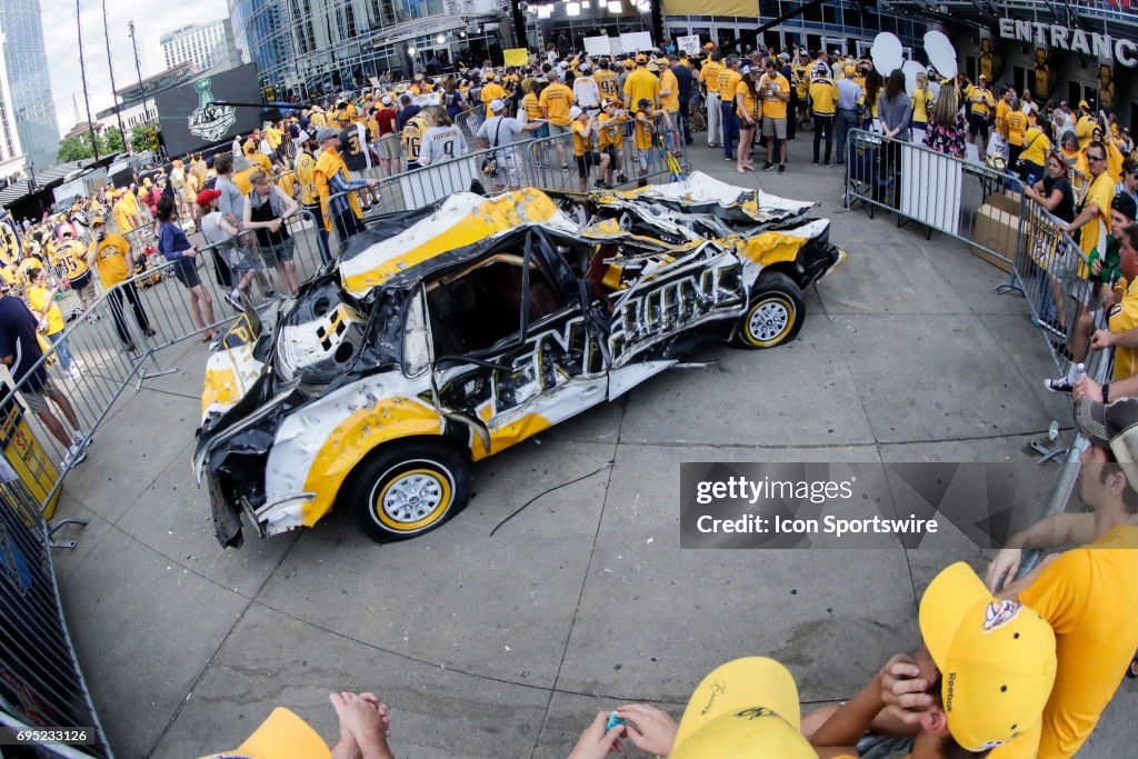 NHL: JUN 11 Stanley Cup Finals Game 6 -  Penguins at Predators