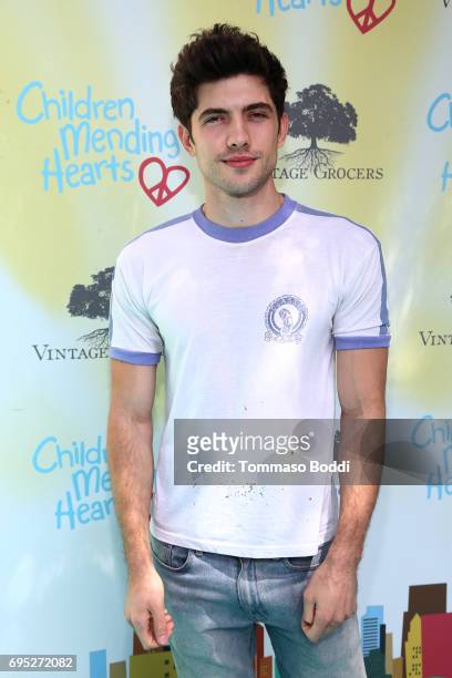 Actor Carter Jenkins attends Children Mending Hearts' 9th Annual Empathy Rocks on June 11, 2017 in Bel Air, California.