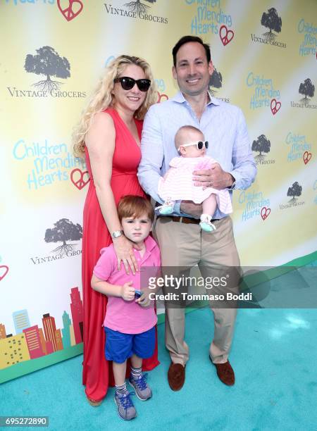 Guests attend Children Mending Hearts' 9th Annual Empathy Rocks on June 11, 2017 in Bel Air, California.