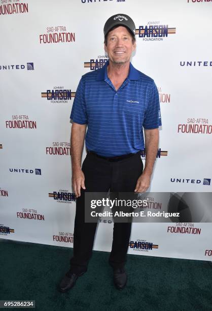 Actor Kevin Sorbo attends the SAG-AFTRA Foundation 8th Annual L.A. Golf Classic Fundraiser at Lakeside Golf Club on June 12, 2017 in Los Angeles,...