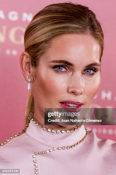 Model Helen Svedin attends 'Life Can Be Perfect' photocall at Hotel NH Collection Madrid Suecia on June 12, 2017 in Madrid, Spain.