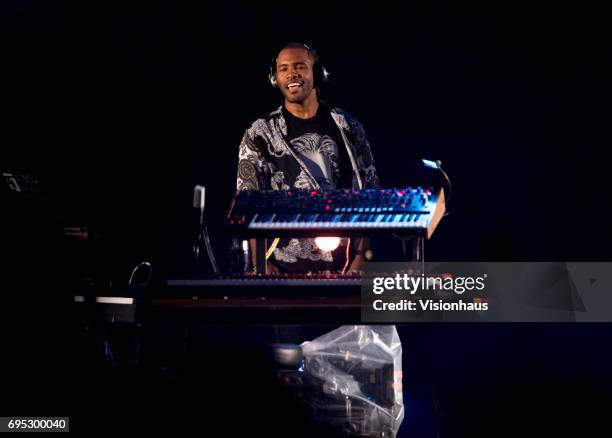 Frank Ocean performs at The Parklife Festival 2017 at Heaton Park on June 11, 2017 in Manchester, England. )