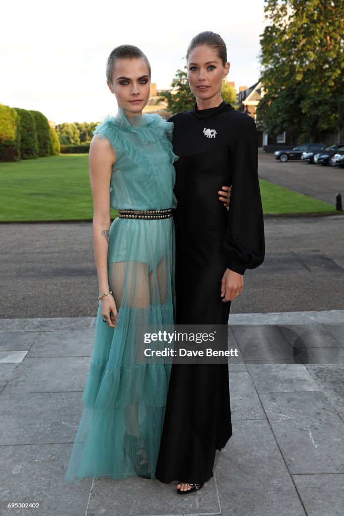 Doutzen Kroes And Lucy Yeomans Co-Host Dinner In Honour Of Save The Elephants