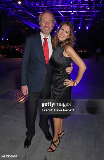 Arturo Artom and Alessandra Repini attend the UNAIDS Gala during Design Miami / Basel 2017 on June 12, 2017 in Basel, Switzerland.