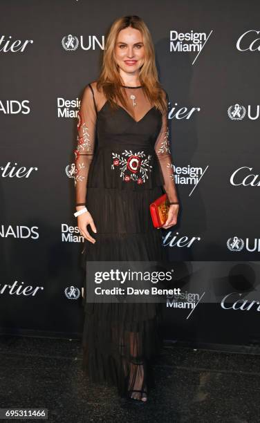 Magdalena Gabriel attends the UNAIDS Gala during Design Miami / Basel 2017 on June 12, 2017 in Basel, Switzerland.