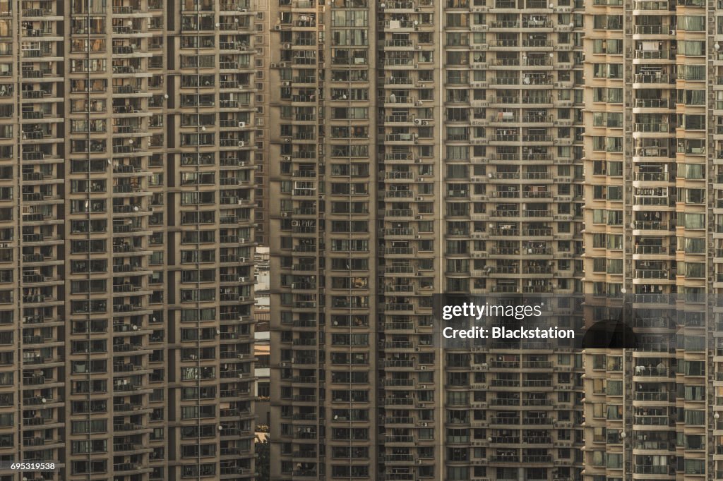 The dense city Residential Buildings