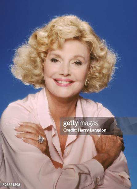 Personality Barbara Sinatra poses for a portrait in 19987 in Los Angeles, California.