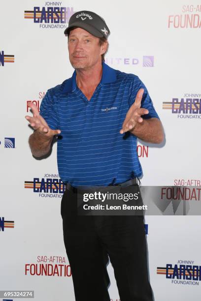 Actor Kevin Sorbo arrives at SAG-AFTRA Foundation's 8th Annual Los Angeles Golf Classic on June 12, 2017 in Burbank, California.