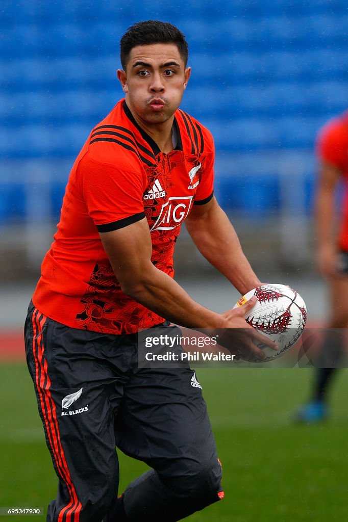 New Zealand All Blacks Training Session