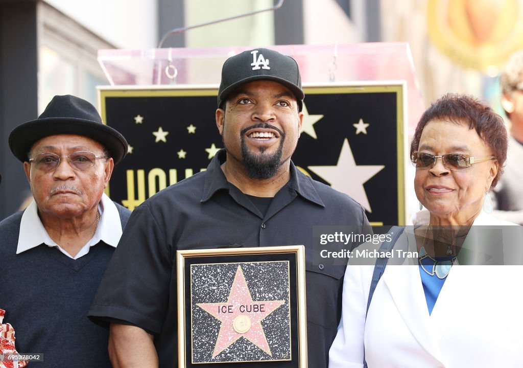 O'Shea Jackson Jr. aka Ice Cube with his parents, Doris Benjamin and O'Shea Jackson Jr. aka Ice Cube with his parents, Doris Benjamin and