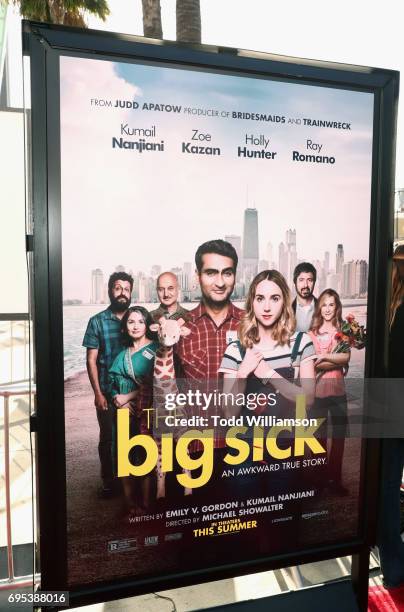 View of atmosphere during Amazon Studios and Lionsgate Present The LA Premiere Of "THE BIG SICK" at the ArcLight Hollywood Cinerama Dome on June 12,...