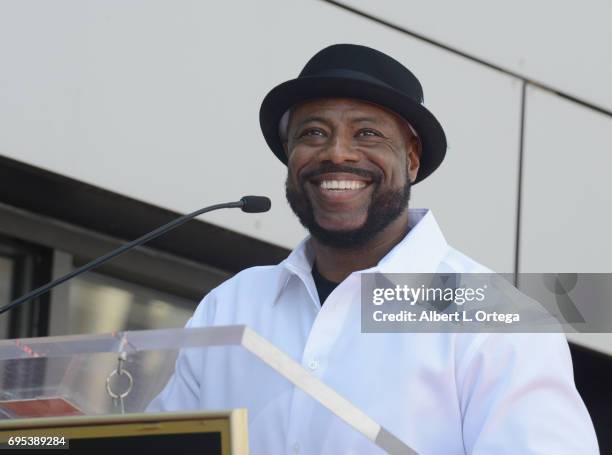 Rapper WC at Ice Cube's Star On The Hollywood Walk Of Fame Ceremony held on June 12, 2017 in Hollywood, California.
