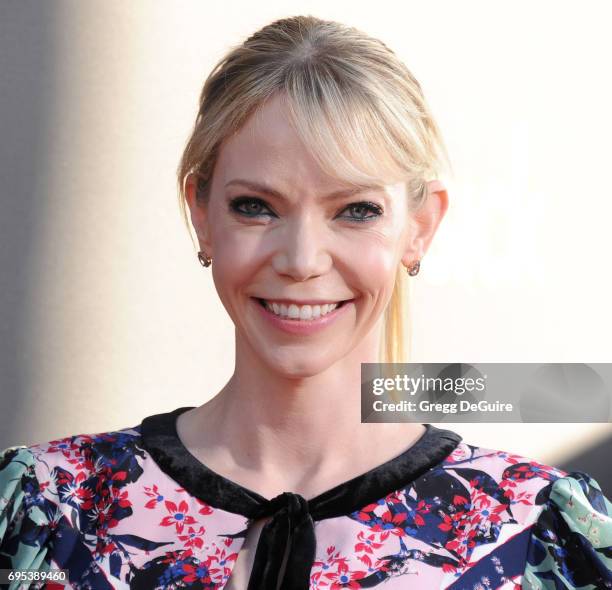 Riki Lindhome arrives at the premiere of Amazon Studios And Lionsgate's "The Big Sick" at ArcLight Hollywood on June 12, 2017 in Hollywood,...