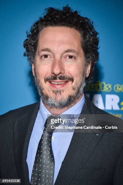 Guillaume Gallienne attends 'Les Nuits en Or 2017' Dinner Gala, at Unesco on June 12, 2017 in Paris, France.