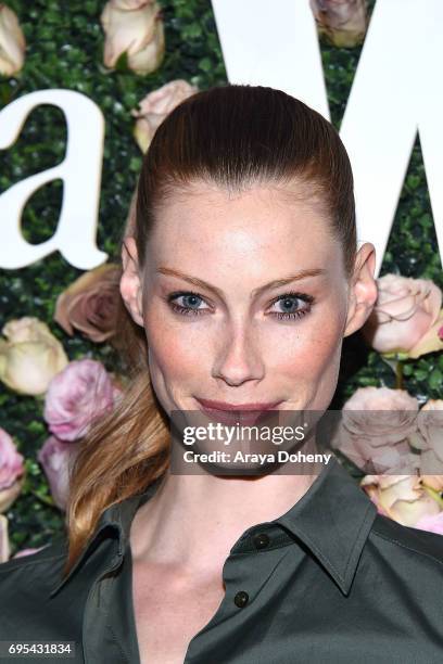 Alyssa Sutherland attends the Max Mara Celebrates Zoey Deutch As The 2017 Women In Film Max Mara Face Of The Future Award Recipient event at Chateau...