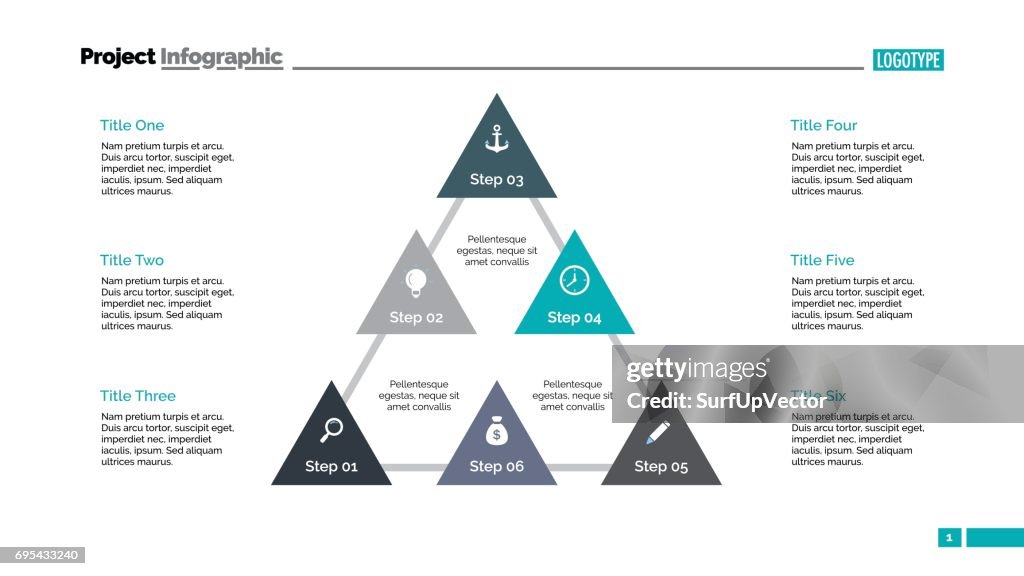 Triangular Diagram Slide Template High-Res Vector Graphic - Getty Images