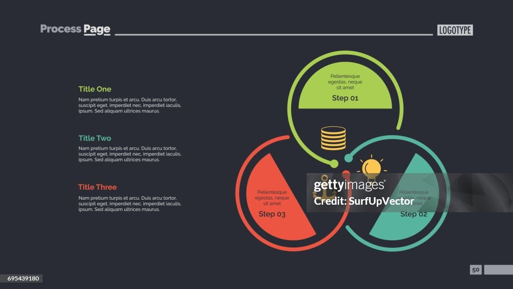 Three Points Slide Template High-Res Vector Graphic - Getty Images