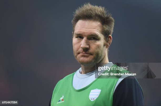 Limerick , Ireland - 21 January 2017; Ali Williams of Racing 92 ahead of the European Rugby Champions Cup Pool 1 Round 6 match between Munster and...