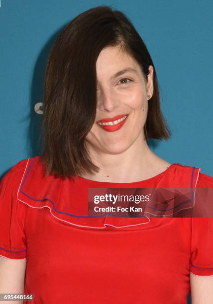 Valerie Donzelli attends 'Les Nuits en Or 2017' Dinner Gala - Photocall at UNESCO on June 12, 2017 in Paris, France.