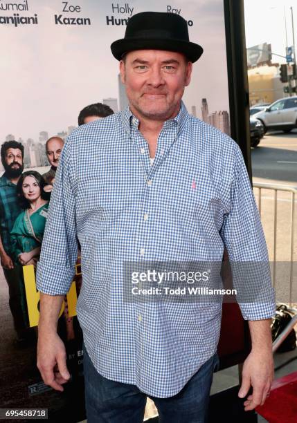 Actor David Koechner attends Amazon Studios And Lionsgate Present The LA Premiere Of "THE BIG SICK" at the ArcLight Hollywood Cinerama Dome on June...