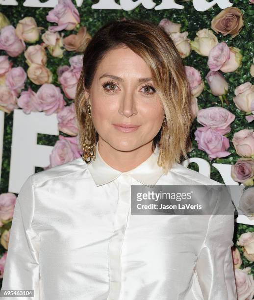 Actress Sasha Alexander attends Max Mara and Vanity Fair's celebration of Women In Film's Face of the Future Award recipient, Zoey Deutch at Chateau...