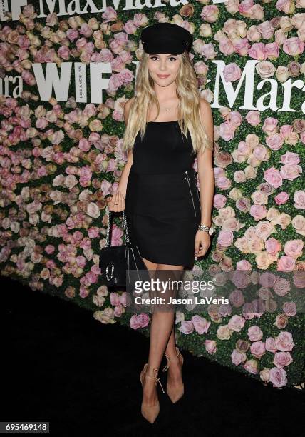 Olivia Jade Giannulli attends Max Mara and Vanity Fair's celebration of Women In Film's Face of the Future Award recipient, Zoey Deutch at Chateau...