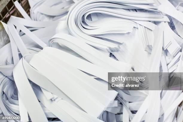 strips of paper after cutting - wood shaving stock pictures, royalty-free photos & images