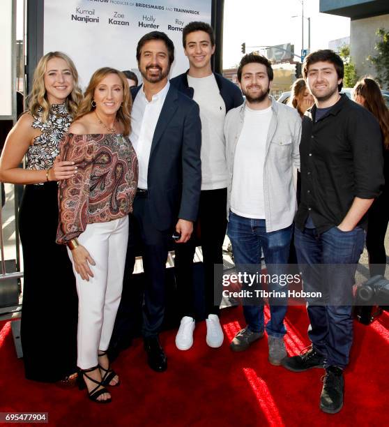 Ray Romano and family attend the premiere of Amazon Studios and Lionsgate's 'The Big Sick' at ArcLight Hollywood on June 12, 2017 in Hollywood,...