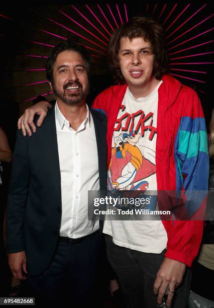 Actors Ray Romano and Matty Cardarople attend Amazon Studios And Lionsgate Present The LA Premiere Of "THE BIG SICK" at the ArcLight Hollywood...