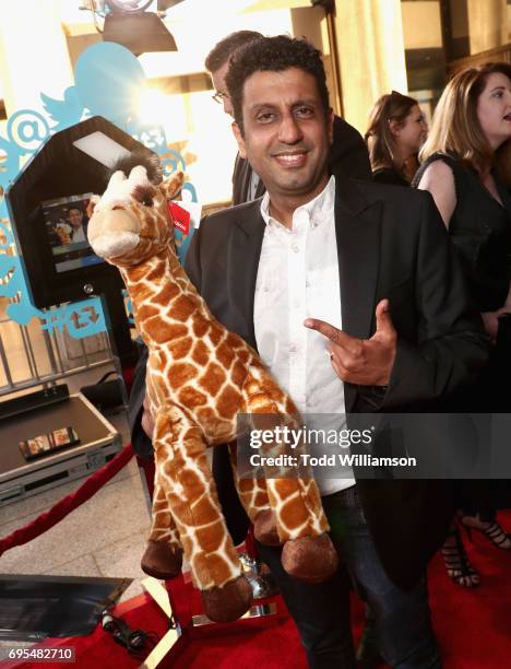 Actor Adeel Akhtar attends Amazon Studios And Lionsgate Present The LA Premiere Of "THE BIG SICK" at the ArcLight Hollywood Cinerama Dome on June 12,...